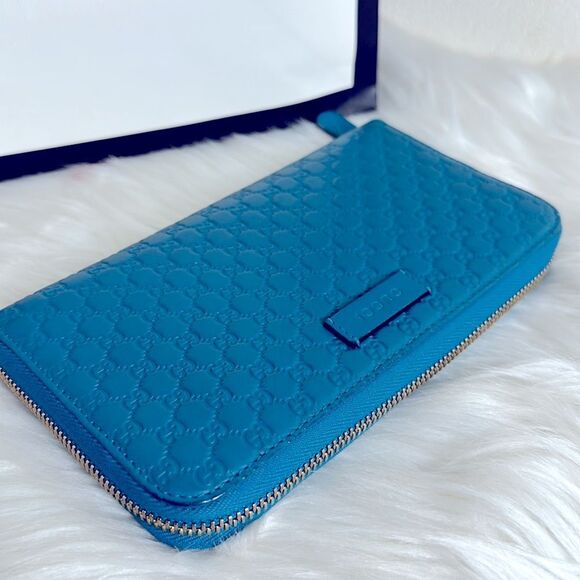 💯 Authentic Gucci Guccissima Long Wallet🍀 - Picture 7 of 15